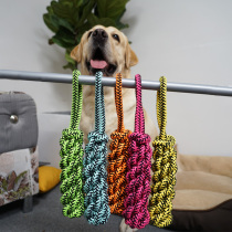 Dog toys molars bite resistant Labrador Golden Hairy knot toys medium and large dog bite glue pet supplies