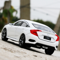 Honda tenth generation Civic sedan version six-door alloy car model acousto-optic metal toy simulation car model ornaments