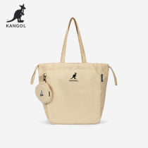 KANGOL official tote bag 2021 new shoulder large capacity waterproof drawstring portable fitness bag tide brand