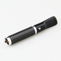 Original imported German DanNicotte cigarette holder 6mm filter element black carbon fiber with thin cigarette conversion head