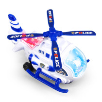 New products hot sale electric rotating flash Music universal wheel helicopter childrens educational toys aircraft stall hot sale