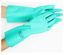 ANSELL SOL-VEX solvent resistant nitrile gloves 37-176 1 pair