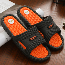Slippers Mens Summer Home Lovers Indoor Bathroom Bath anti-slip Soft Bottom Home Deodorant Men Cool Slippers