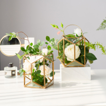 Light luxury simulation plant rose bonsai decoration living room indoor fake potted plant decoration green plant desktop light luxury ornaments