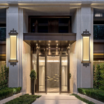 Outdoor Wall Lamp Solar Super Bright Outdoor Waterproof Large Doorway Villa External Wall Balcony New Chinese Home Court Lamp