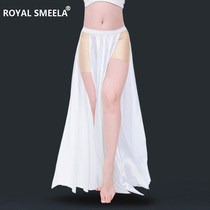 Belly dance skirt bottoms skirt 2021 new beginner oriental dance skirt sexy practice suit split long skirt