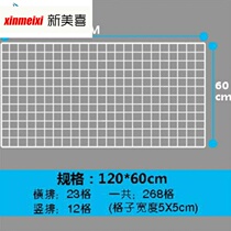 Bold grid rack barbed wire adhesive hook instant shelf display rack white mesh iron mesh frame photo wall decoration