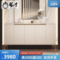 St Latin light luxury entrance cabinet Modern Italian entrance hall decoration cabinet Villa living room dining side cabinet Aisle side cabinet