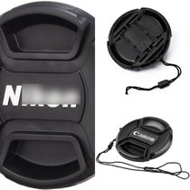 New Canon Nikon Sony lens cover 58 62 67 72 77 82mm middle pinch belt anti-loss rope