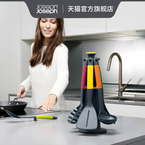 UK Joseph Joseph Kitchen non-stick carousel silicone pan spatula rainbow color spatula set