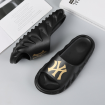 Summer Slippers Men 2022 New trendy men outwear inins Chauded coconut lined with anti-slip beach sandals