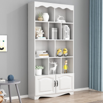 Bookshelf shelf household multi-storey simple children's bookcase floor living room bedroom wall storage cabinet net red bookcase