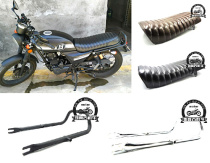 Suitable for Zongshen Week8 retro motorcycle modified seat cushion seat cushion zs150-52 seat bag saddle armrest