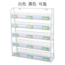 Small shop display rack counter display rack desktop length 45cm desktop mesh frame upper wall simple hanging products