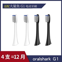Suitable for large shark g1 electric toothbrush head suitable for oralshark shark G1 Sonic replacement brush head Universal