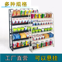 Supermarket Chewing gum Snack small food and beverage shelf Small shelf shelf display rack Multi-layer front desk convenience store