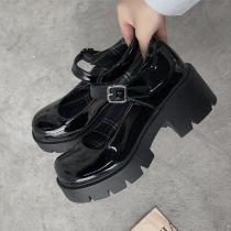 Mary Jane small leather shoes soft sister retro muffin thick bottom jk shoes female Lolita Lolita LO uniform shoes 2021 spring and summer