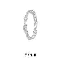 YVMIN special sweets series sugar paper Fine Ring S925 silver men and women couples to quit food