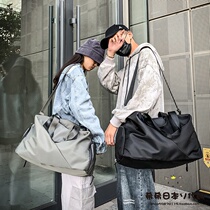 Japanese GP Short Travel Bag Women Dry Wet Separation Light Diagonal Satchel Sport Fitness Bag Luggage Bag