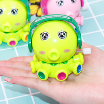 Clockwork octopus rotating cartoon toot beep octopus cute baby chain fun childrens toys will move small animals