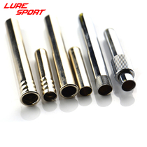 Porten Fishing Rod connection sleeve Rod Ice Fishing Rod Rod Solid Rod copper-made connecting pipe fishing rod accessories DIY