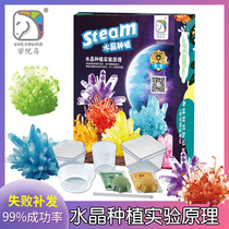 Learning Youma Childrens Fun Science Small Experiment Handmade DIY Self-planting Crystal Growth Chemical Planting Crystals