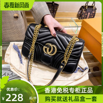 Womens brand name small fragrance Lingge chain womens bag 2021 new fashion summer leather bag crossbody shoulder bag