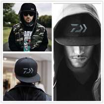 DAIWA 2020 outdoor flat edge fashion hip-hop hat sunscreen uniform size fishing hat breathable cap