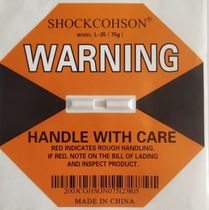 Anti-vibration label Anti-counterfeiting barcode sticker Anti-collision label Safe transport handling indicator