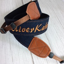 Camera strap camera strap SLR strap personalized custom embroidered name