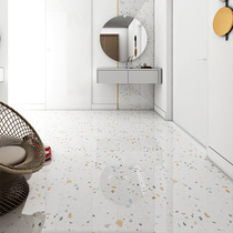 Color bright terrazzo tile 600 Nordic style clothing store shopping mall floor tile Tooling floor tile 800x800