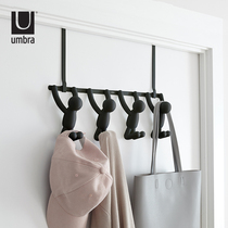 Umbra partner hooks creative hanging door backdoor backdoor back-style hanger hanging hanger free of nail washroom