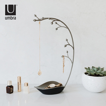 Umbra Orchid Jewelry necklace Jewelry rack White dresser desktop home creative ornaments ins wind