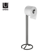 Umbra Gentleman roll paper storage rack Toilet paper towel rack Floor shelf Toilet toilet paper rack Bathroom vertical