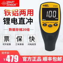 Paint film instrument automobile paint surface detector coating thickness gauge galvanized layer paint thickness measuring instrument iron and aluminum dual-purpose