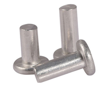 Flat head aluminum rivet iron rivet solid solid solid rivet hand flat head rivet aluminum nail M4 M5 M6