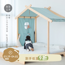 Wait a few wooden pops beds BED TENT CHILDREN PLAY HOUSE INDIAN SMALL HOUSE NORDIC WIND PRINCESSES WINDINS