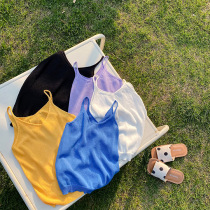 Summer girls  versatile sleeveless top Light vest Childrens baby breathable ice silk small suspender little girl inside