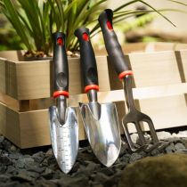 Gardening planting tools planting flowers and raising household potted small shovel outdoor digging flower shovel three sets of Sea tools