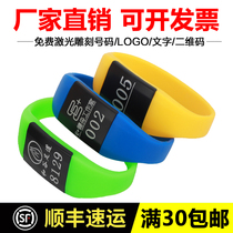Custom Bathhouse Bathroom Key Hand Board Bath Center Body foot shop Fitness Room Wardrobe Lock Induction license plate number plate