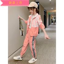 New products Anding the Han version jacket Autumn Costume Suit New Children Great Children Dress Trendy Spring Autumn Girls Sport Two Sets