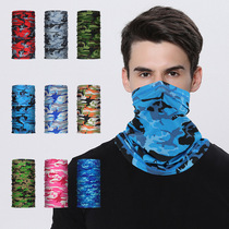 Outdoor 100 Changing Magic Scarves Fishing Sun Protection UV Riding neck sleeves Scarves for men and women Sports face masks headscarves scarf