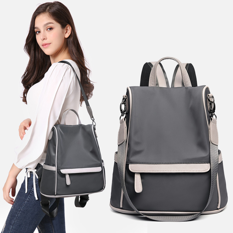 Anti-theft shoulder bag women's bag 2018 new Korean version Chao Baitao Fashion Bag Canvas Oxford small backpack