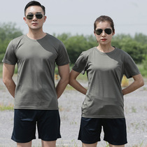  Summer physical training clothes mens suit thin breathable training T-shirt quick-drying military training short-sleeved special forces training clothes