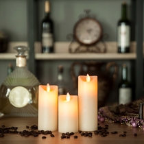Electronic candle Wedding spa club hotel romantic decoration simulation for Buddha battery lamp