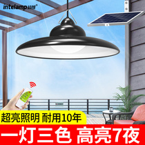 Solar chandelier outdoor waterproof garden lamp home hanging lamp garden super bright led street lamp indoor outdoor lighting