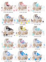 Children macaron ocean ball Home Baby color ball odorless poison toy indoor baby ball pool fence wave