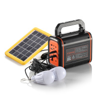 LED Solar Lamp Outdoor Indoor Home Emergency Lighting Ultra Bright Photovoltaic Power System Equipment Mobile Phone Charging
