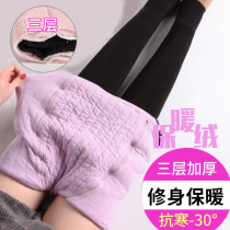 Pregnant women leggings autumn and winter plus velvet toppadded topper belly pantyhose Socks Socks pregnancy autumn and winter clothing
