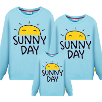Parent-Child clothing spring and autumn 2021 New Tide family dress a family of three four fried street mother and daughter mother and child dress Foreign